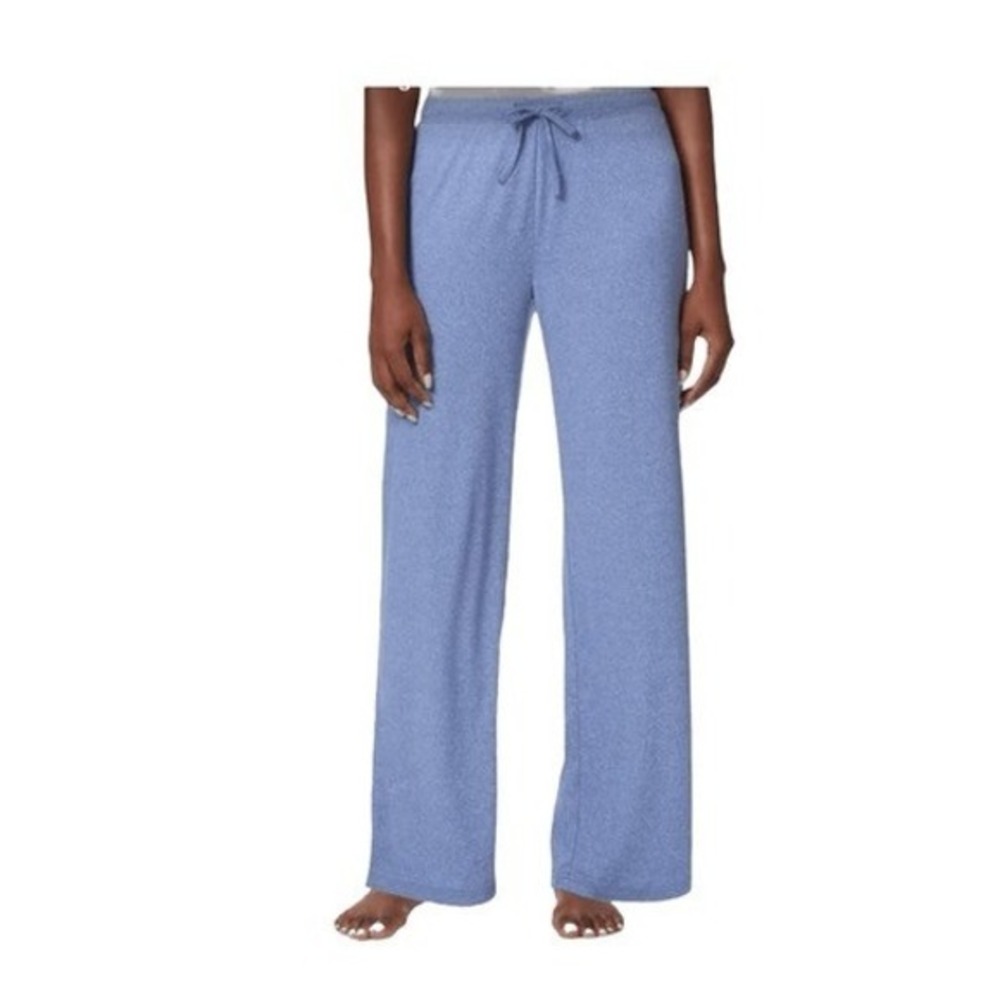 32 Degrees‎ Cool Soft Sleep Lounge Pants Blue Knit Drawstring Pull-On L